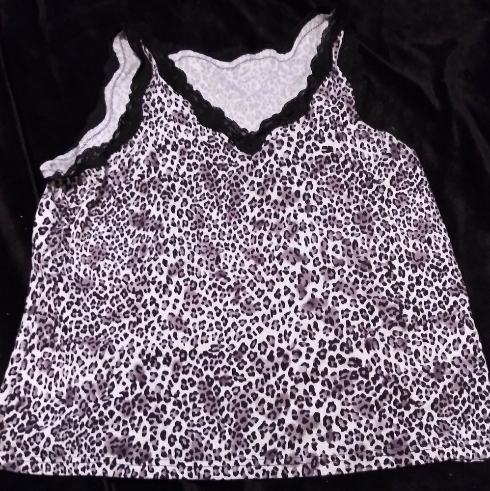 Leopard print tank